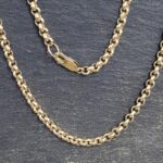 9ct Yellow Gold Heavy Belcher Chain by Ace Jewellery, Leeds