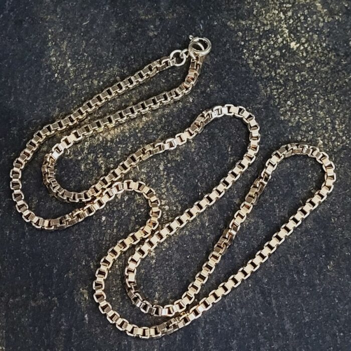 Box chain, box chain necklaces, gold box chains etc. | Gold chains for men, Gold  necklace for men, Real gold chains