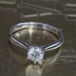 0.58ct Diamond Solitaire Engagement Ring Platinum from Ace Jewellery, Leeds