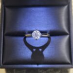 0.80ct Brilliant Cut Diamond Engagement Ring Platinum from Ace Jewellery, Leeds