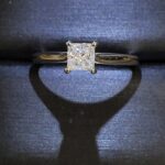 0.70ct Princess Cut Diamond Engagement Ring Platinum from Ace Jewellery, Leeds