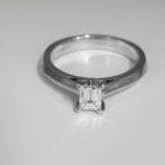 0.46ct Millenium Diamond Solitaire Engagement Ring 18ct White Gold from Ace Jewellery, Leeds