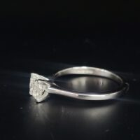 0.71ct Certificated Princess Cut Diamond Solitaire Engagement Ring Platinum from Ace Jewellery, Leeds