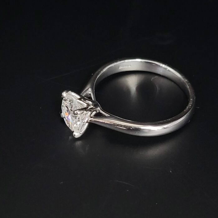 1.12ct Diamond Solitaire Engagement Ring Platinum from Ace Jewellery, Leeds