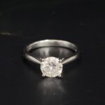 1.12ct Diamond Solitaire Engagement Ring Platinum from Ace Jewellery, Leeds