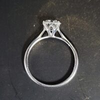 1.12ct Diamond Solitaire Engagement Ring Platinum from Ace Jewellery, Leeds