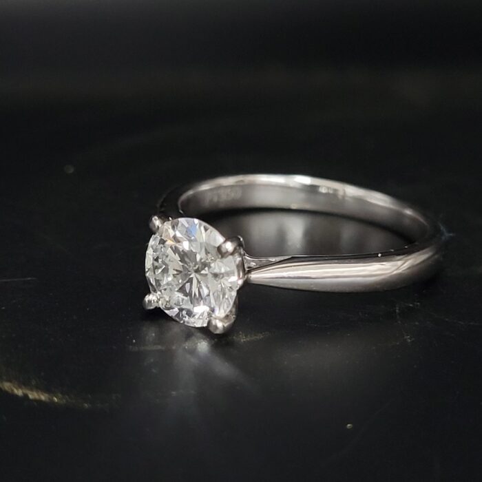 1.12ct Diamond Solitaire Engagement Ring Platinum from Ace Jewellery, Leeds