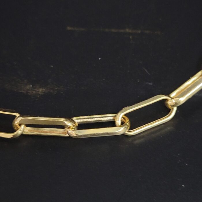 9ct Yellow Gold Paperlink Chain 20" from Ace Jewellery, Leeds