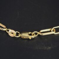 9ct Yellow Gold Paperlink Chain 20" from Ace Jewellery, Leeds