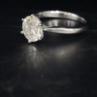 1.69ct Diamond Solitaire Engagement Ring Platinum from Ace Jewellery, Leeds