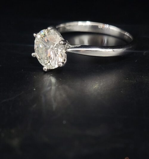 1.69ct Diamond Solitaire Engagement Ring Platinum from Ace Jewellery, Leeds