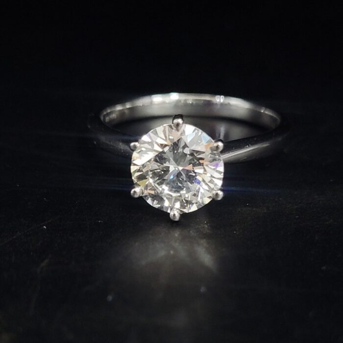 1.69ct Diamond Solitaire Engagement Ring Platinum from Ace Jewellery, Leeds