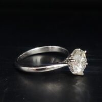 1.69ct Diamond Solitaire Engagement Ring Platinum from Ace Jewellery, Leeds