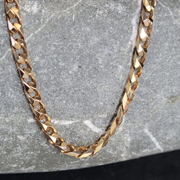 9ct Yellow Gold Curb Chain 20" from Ace Jewellery, Leeds