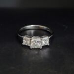 1.70ct Three-Stone Diamond Trilogy Ring Platinum from Ace Jewellery, Leeds