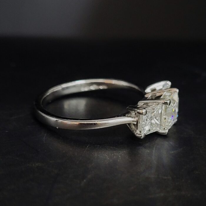 1.70ct Three-Stone Diamond Trilogy Ring Platinum from Ace Jewellery, Leeds