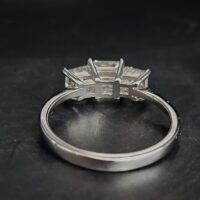 1.70ct Three-Stone Diamond Trilogy Ring Platinum from Ace Jewellery, Leeds