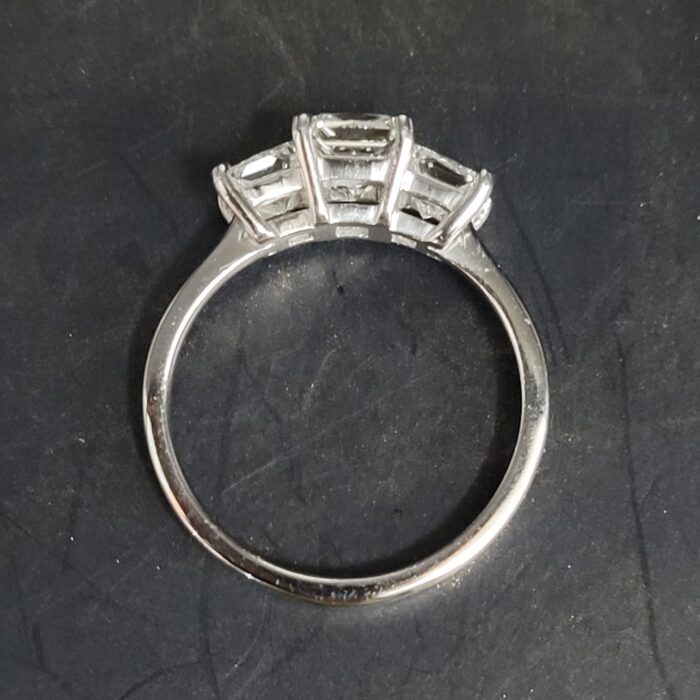 1.70ct Three-Stone Diamond Trilogy Ring Platinum from Ace Jewellery, Leeds