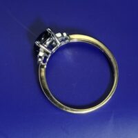 1.81ct Sapphire & Diamond Ring 18ct Yellow Gold from Ace Jewellery, Leeds