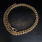 Antique 9ct Yellow Gold Tulip Style Link Chain 24" from Ace Jewellery, Leeds