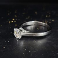 0.51ct Diamond Solitaire Engagement Ring Platinum from Ace Jewellery, Leeds