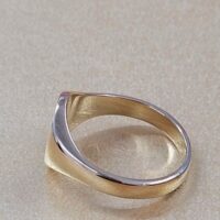 9ct Yellow Gold Oval Signet Ring 14mm x 12mm from Ace Jewellery, Leeds