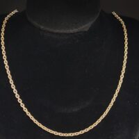 Antique 9ct Yellow Gold Trace Chain 19″ from Ace Jewellery, Leeds