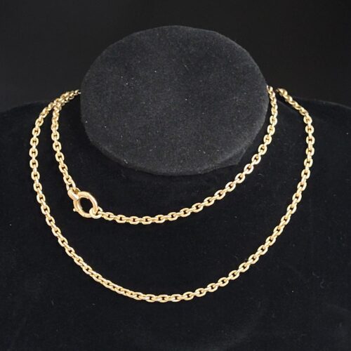 Antique 9ct Yellow Gold Trace Chain 19″ from Ace Jewellery, Leeds