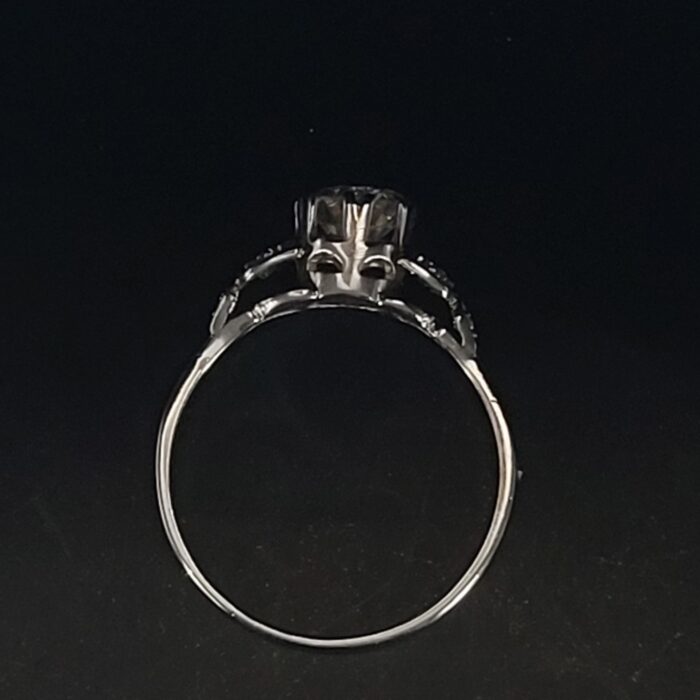 0.96ct Antique Diamond Ring Platinum from Ace Jewellery, Leeds