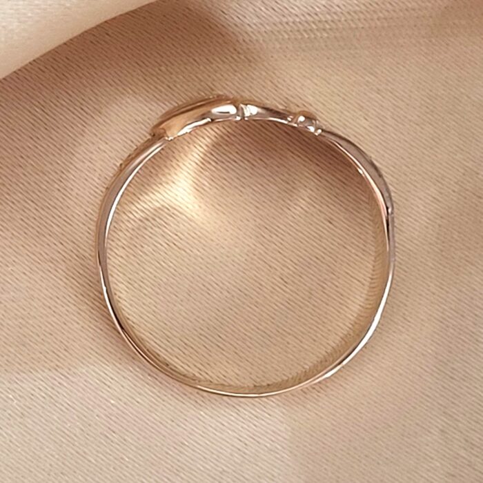 9ct Yellow Gold Buckle Ring from Ace Jewellery, Leeds