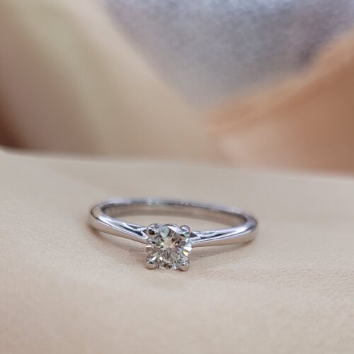 0.35ct Diamond Solitaire Engagement Ring From Ace Jewellery, Leeds