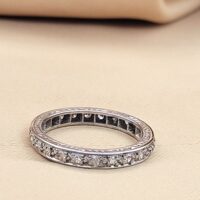 0.40ct Diamond Full Eternity Ring Platinum from Ace Jewellery, Leeds