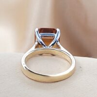 4.96ct Smoky Topaz Ring 9ct White Gold from Ace Jewellery, Leeds