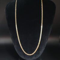 9ct Yellow Gold Laddered Curb Chain from Ace Jewellery, Leeds