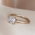 0.88ct Diamond Solitaire Engagement Ring 18ct Yellow Gold from Ace Jewellery, Leeds