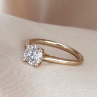 0.88ct Diamond Solitaire Engagement Ring 18ct Yellow Gold from Ace Jewellery, Leeds