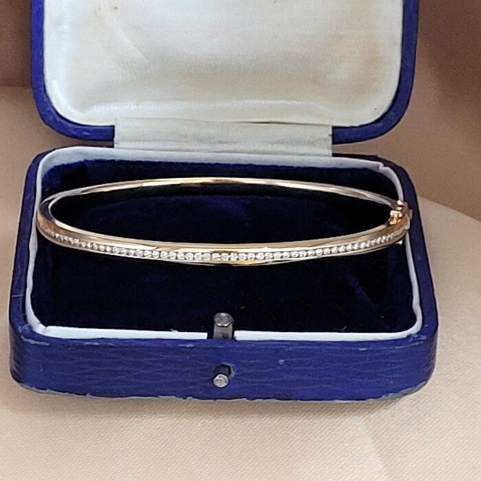 1.0ct Diamond Channel-Set Bangle 18ct Yellow Gold from Ace Jewellery, Leeds