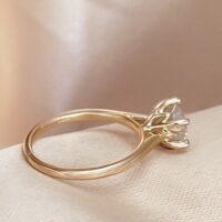 2.58ct Diamond Solitaire Engagement Ring 18ct Yellow Gold