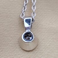 0.25ct Round Diamond Pendant 18ct White Gold from Ace Jewellery, Leeds