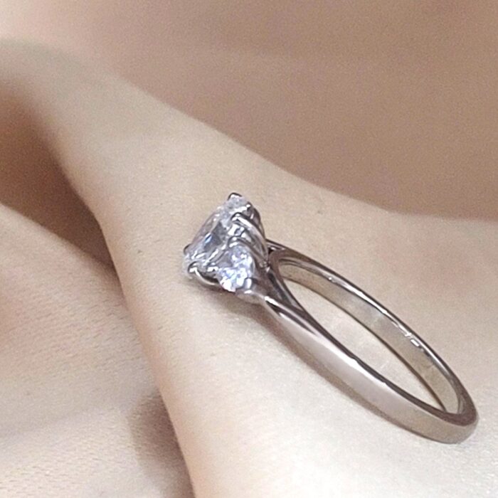 1.0ct Diamond Three-Stone Engagement Ring Platinum from Ace Jewellery, Leeds