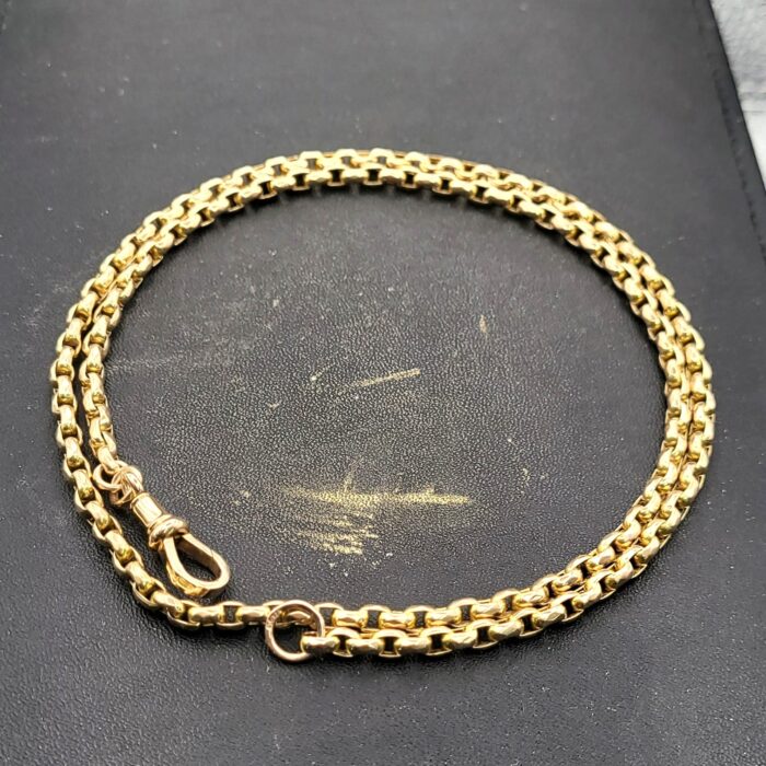 9ct Yellow Gold Antique Chain 24" from Ace Jewellery, Leeds