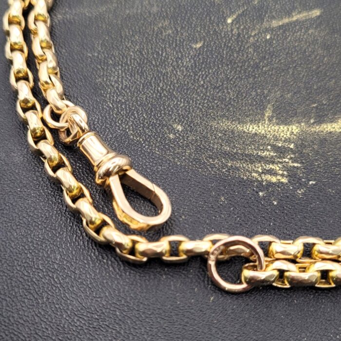 9ct Yellow Gold Antique Chain 24" from Ace Jewellery, Leeds