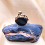 Antique 9ct Rose Gold Bloodstone Fob Pendant from Ace Jewellery, Leeds