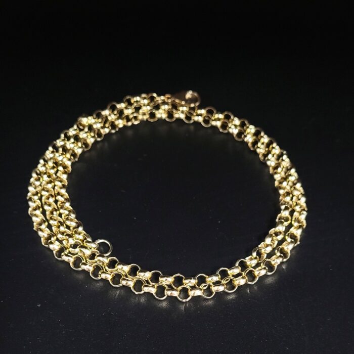 9ct Yellow Gold Belcher Chain 23" from Ace Jewellery, Leeds